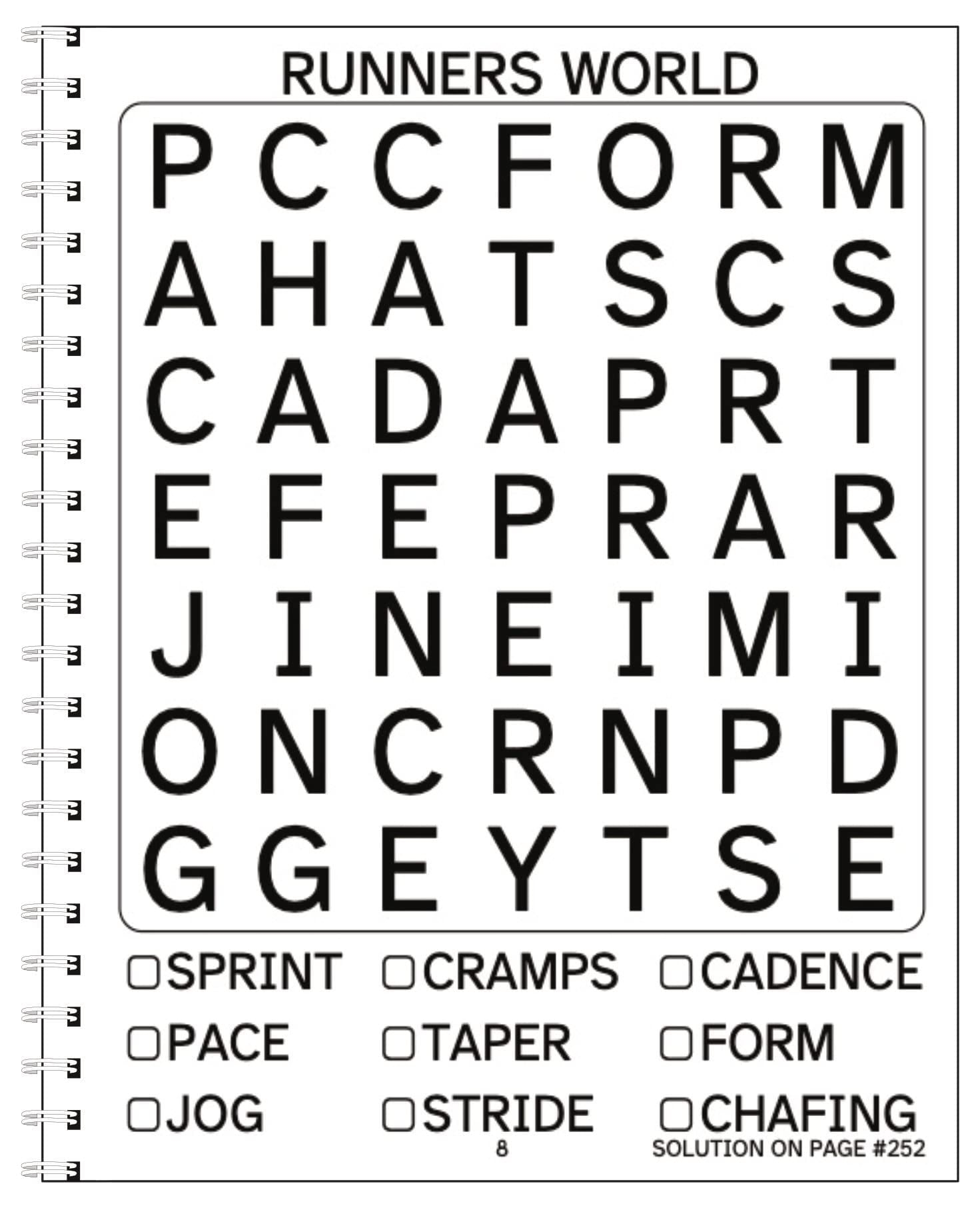 big word search puzzles