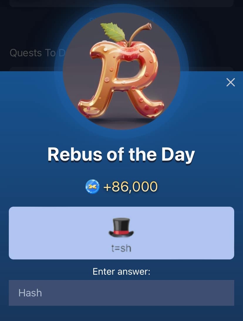 X Empire Riddle Rebus Answers For October 10 2024