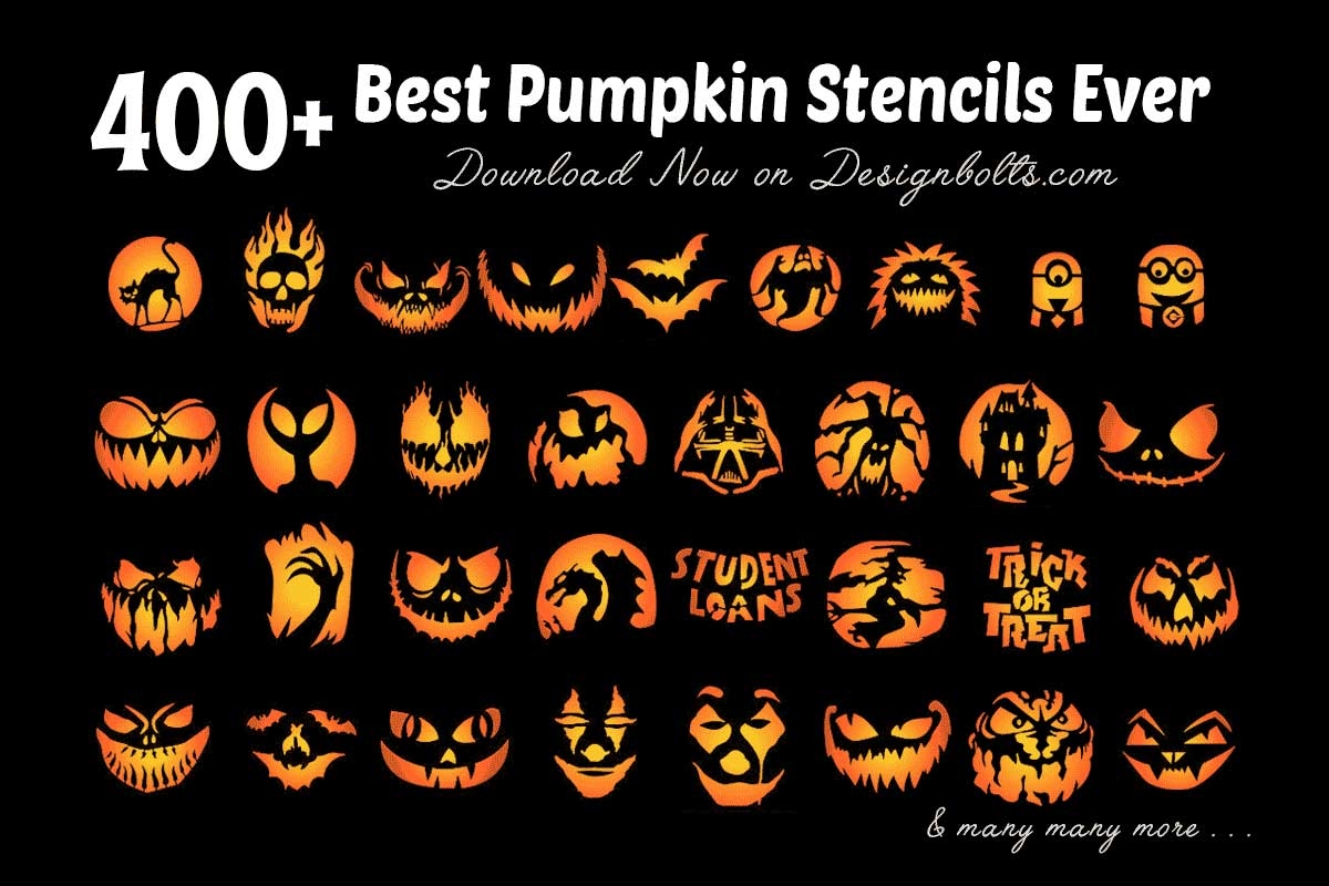 free printable halloween pumpkin carving templates