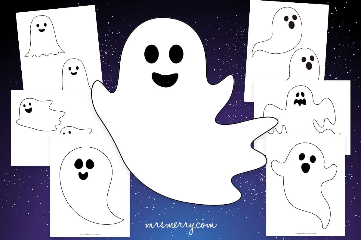 ghost template printable ghost template printable
