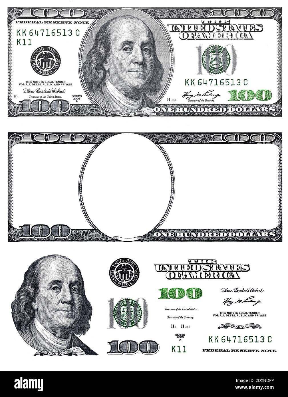 printable 100 dollar bill