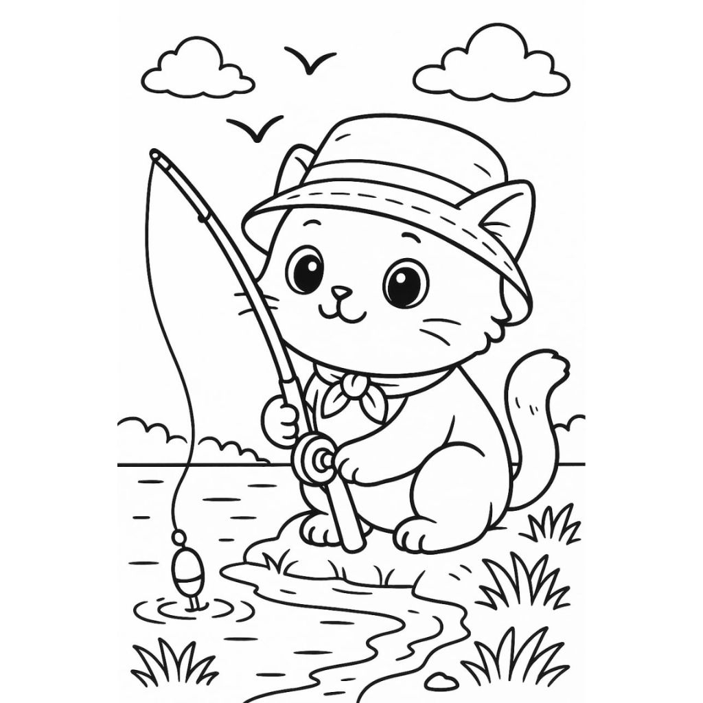 coloring pages of cats printable coloring pages of cats printable