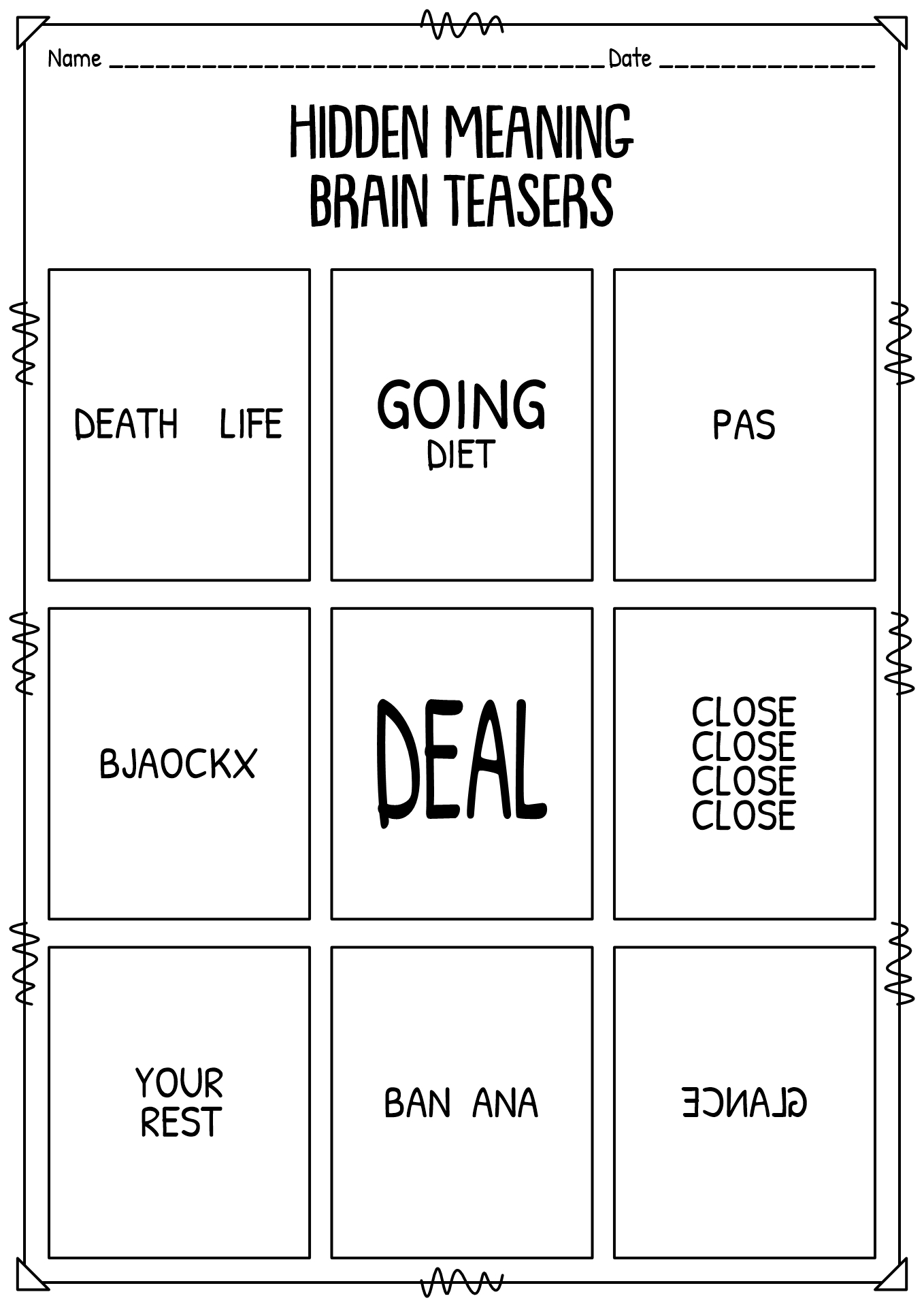 18 Brain Teasers Worksheets Free PDF At Worksheeto 18 Brain Teasers Worksheets Free PDF At Worksheeto