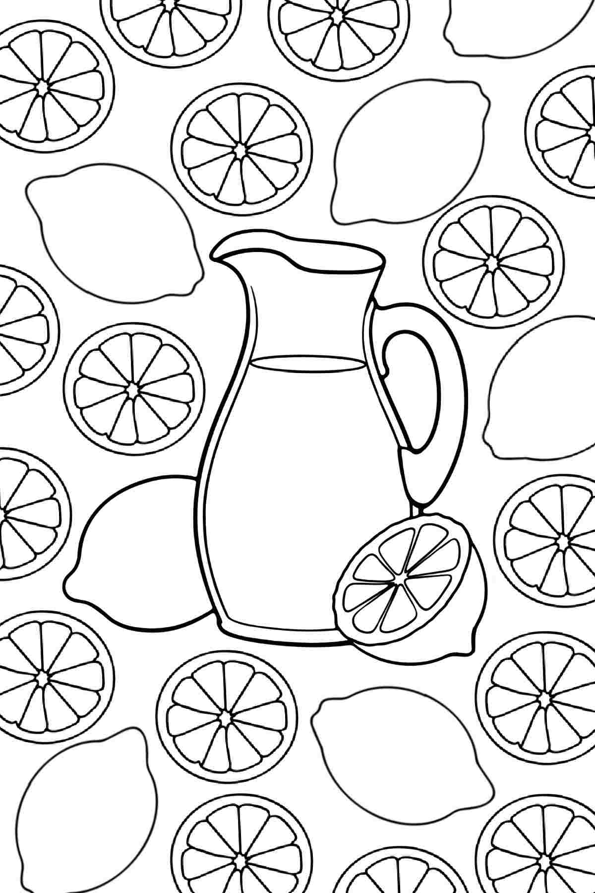 free printable summer coloring pages