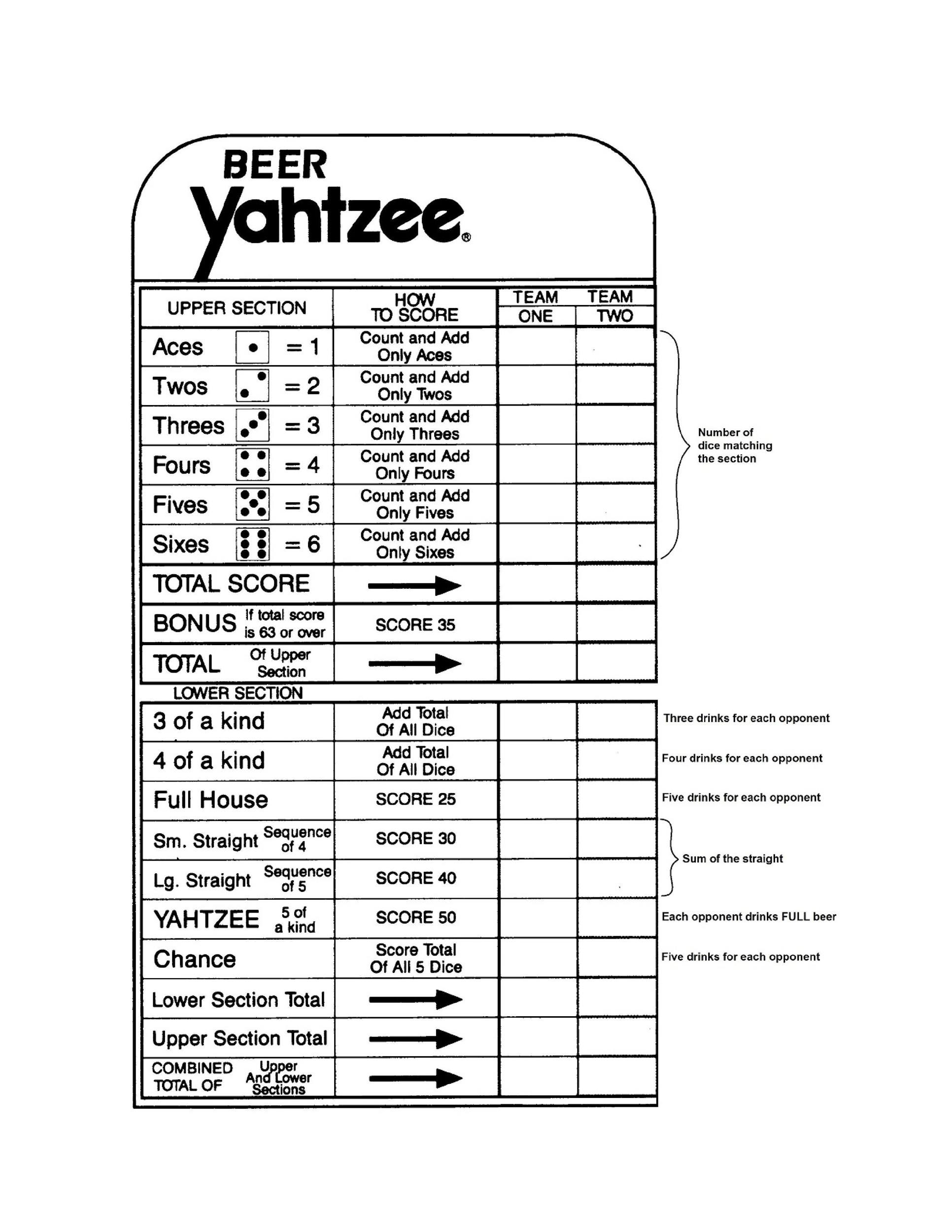 28 Printable Yahtzee Score Sheets Cards 101 FREE TemplateLab 28 Printable Yahtzee Score Sheets Cards 101 FREE TemplateLab
