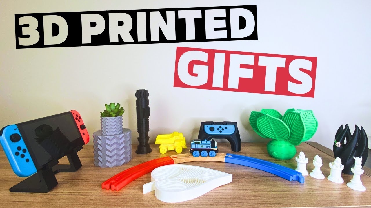 3D Printed Gifts Make These For The Holidays YouTube