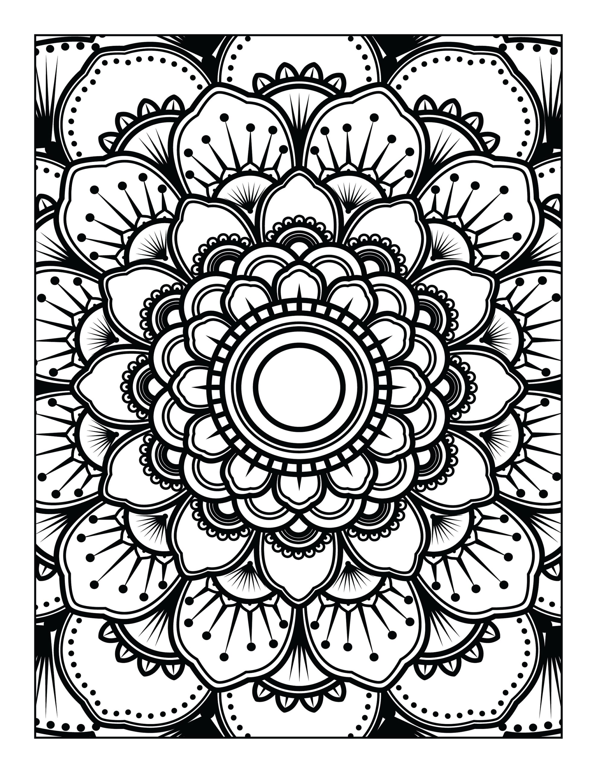 5 Printable Mandala adult Coloring Pages Floral Easy Coloring Book Mandalas Etsy 5 Printable Mandala adult Coloring Pages Floral Easy Coloring Book Mandalas Etsy