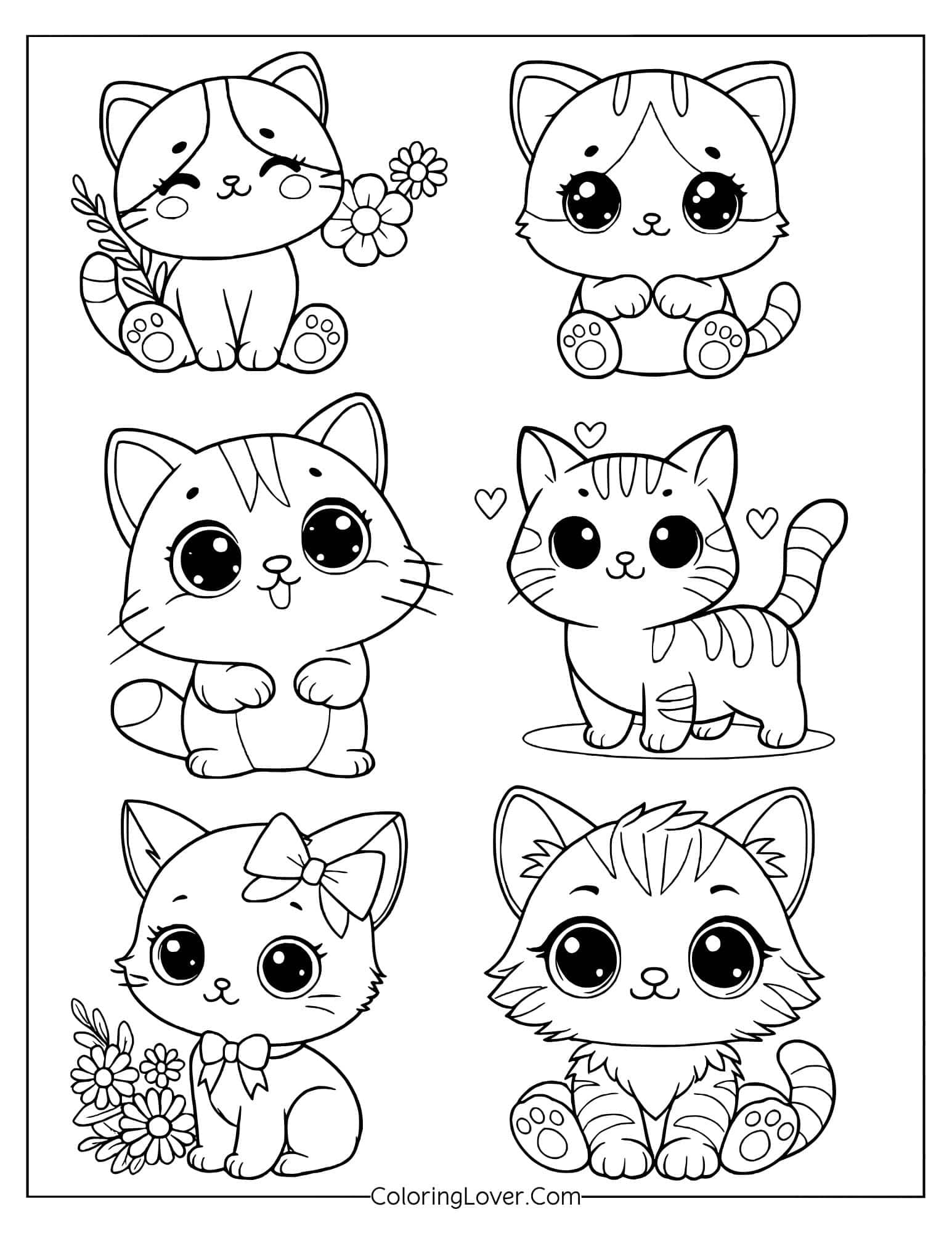 kawaii printable coloring pages
