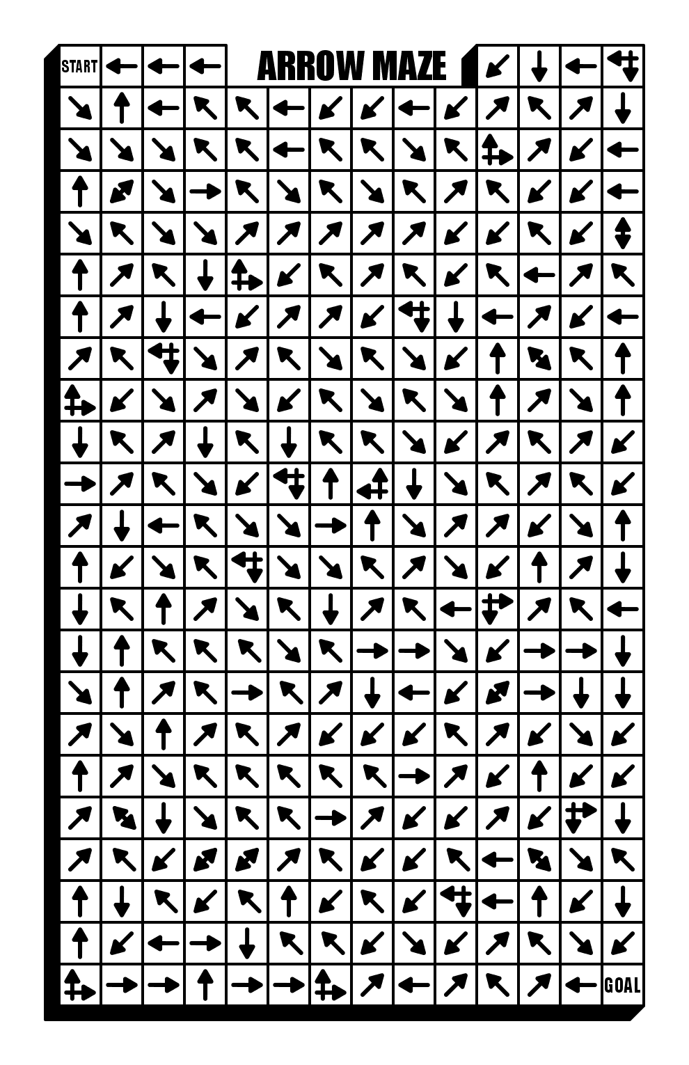 6 Difficult Maze Puzzles To Challenge Adults Free Printable Mazes For All Ages 6 Difficult Maze Puzzles To Challenge Adults Free Printable Mazes For All Ages