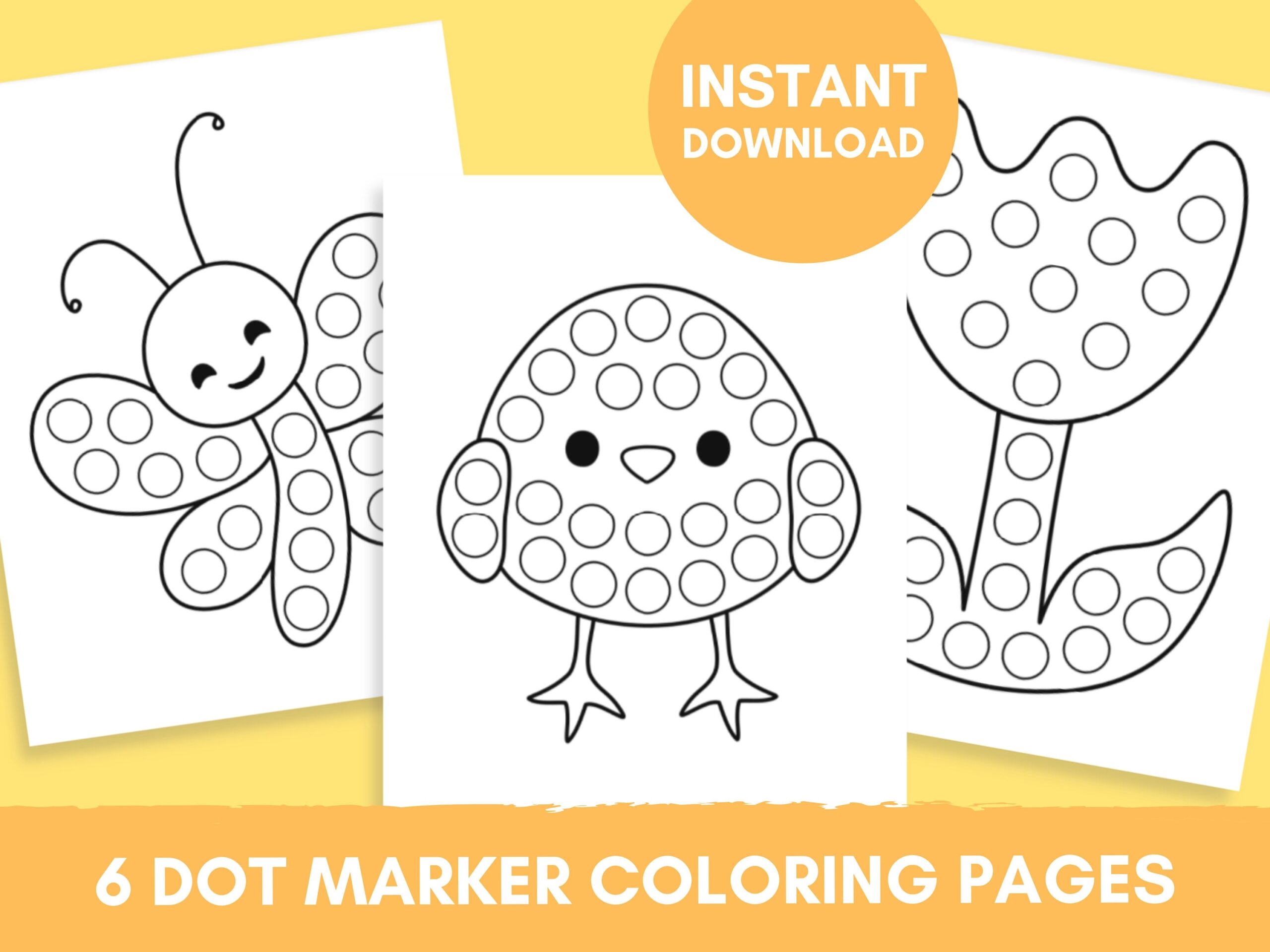 6 Printable Spring Dot Marker Coloring Pages For Kids Dot Marker Activity Pages Dot Marker Printable Cute Animal Designs Etsy 6 Printable Spring Dot Marker Coloring Pages For Kids Dot Marker Activity Pages Dot Marker Printable Cute Animal Designs Etsy