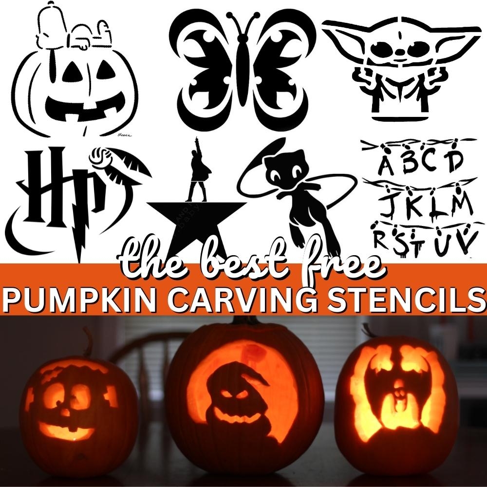 Pumpkin Stencils Free Printable