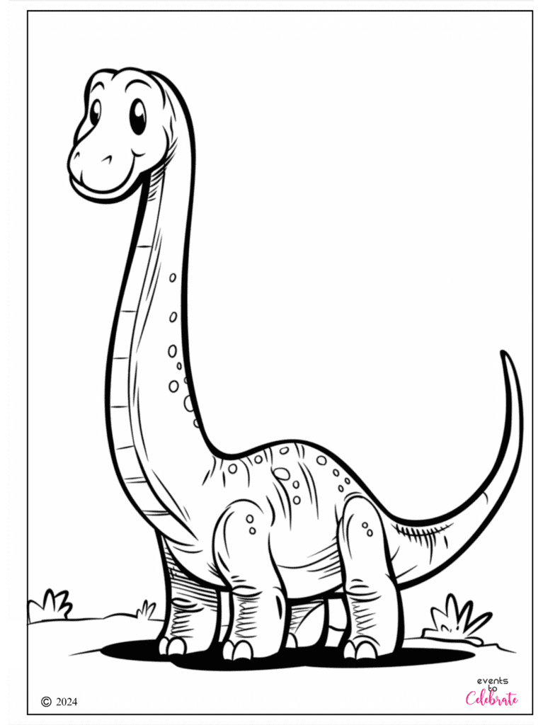 printable colouring pictures of dinosaurs