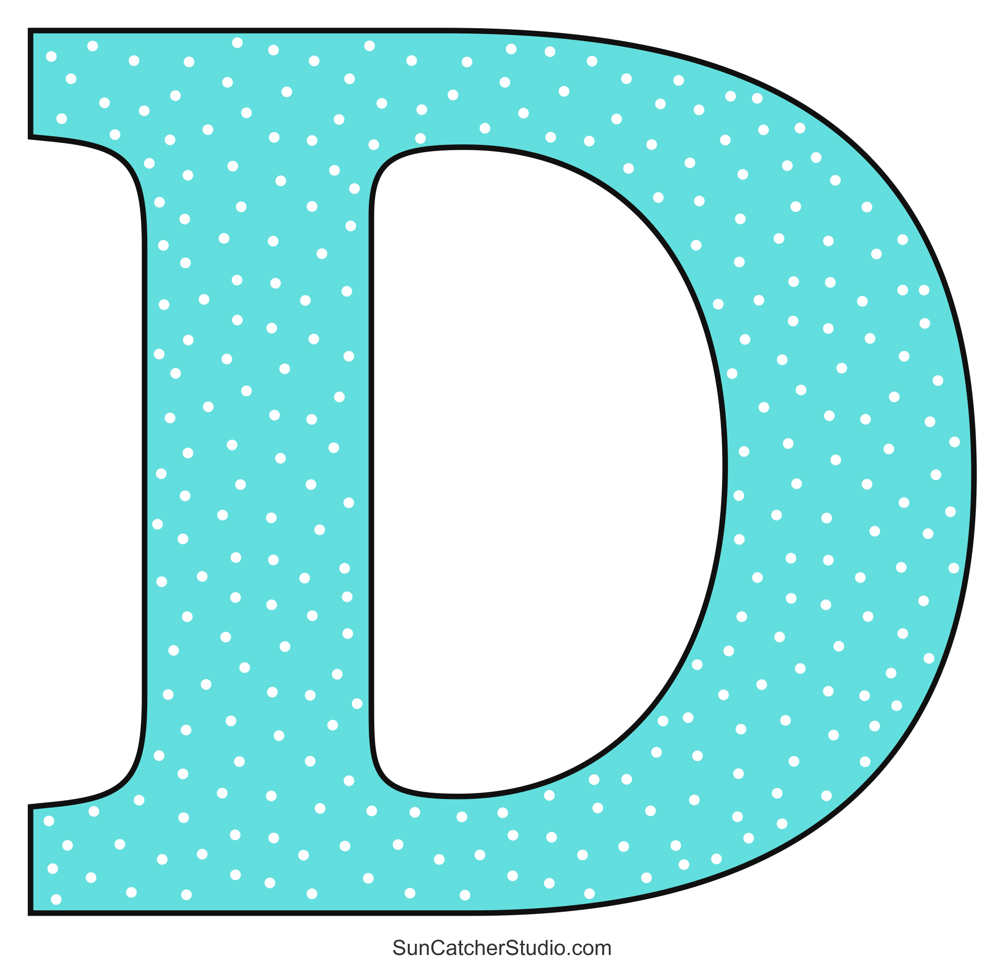 Alphabet Letters And Numbers With A Colorful Polka Dot Design Free Printables Lettering SVG Files Tools Apps