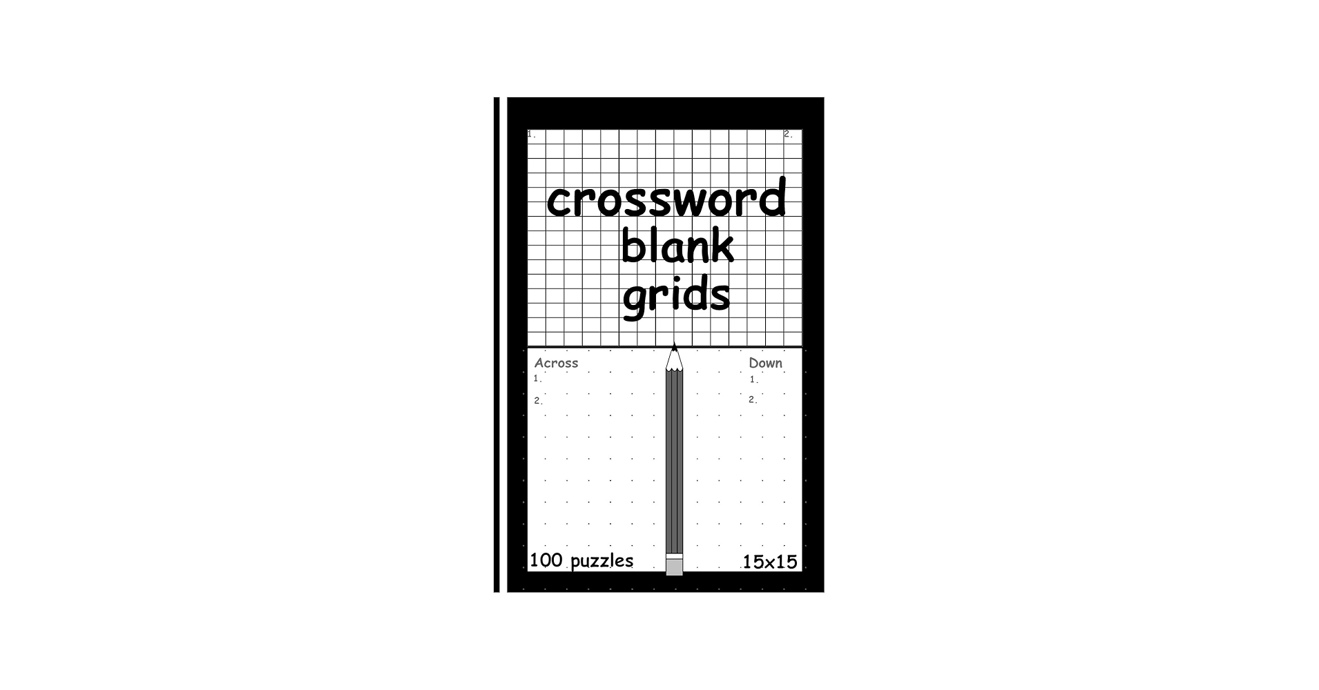 blank page crossword clue