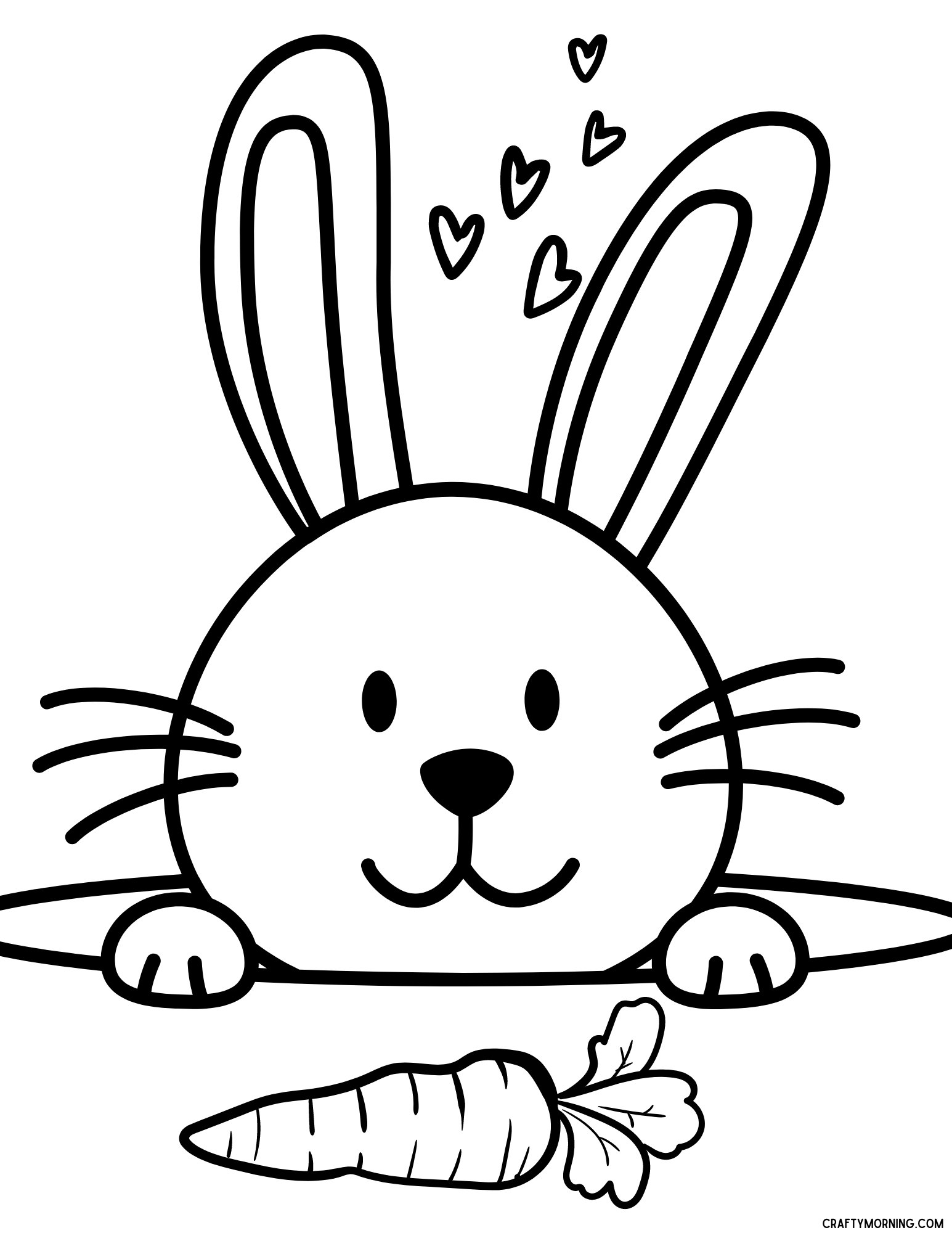 rabbit coloring pages printable rabbit coloring pages printable