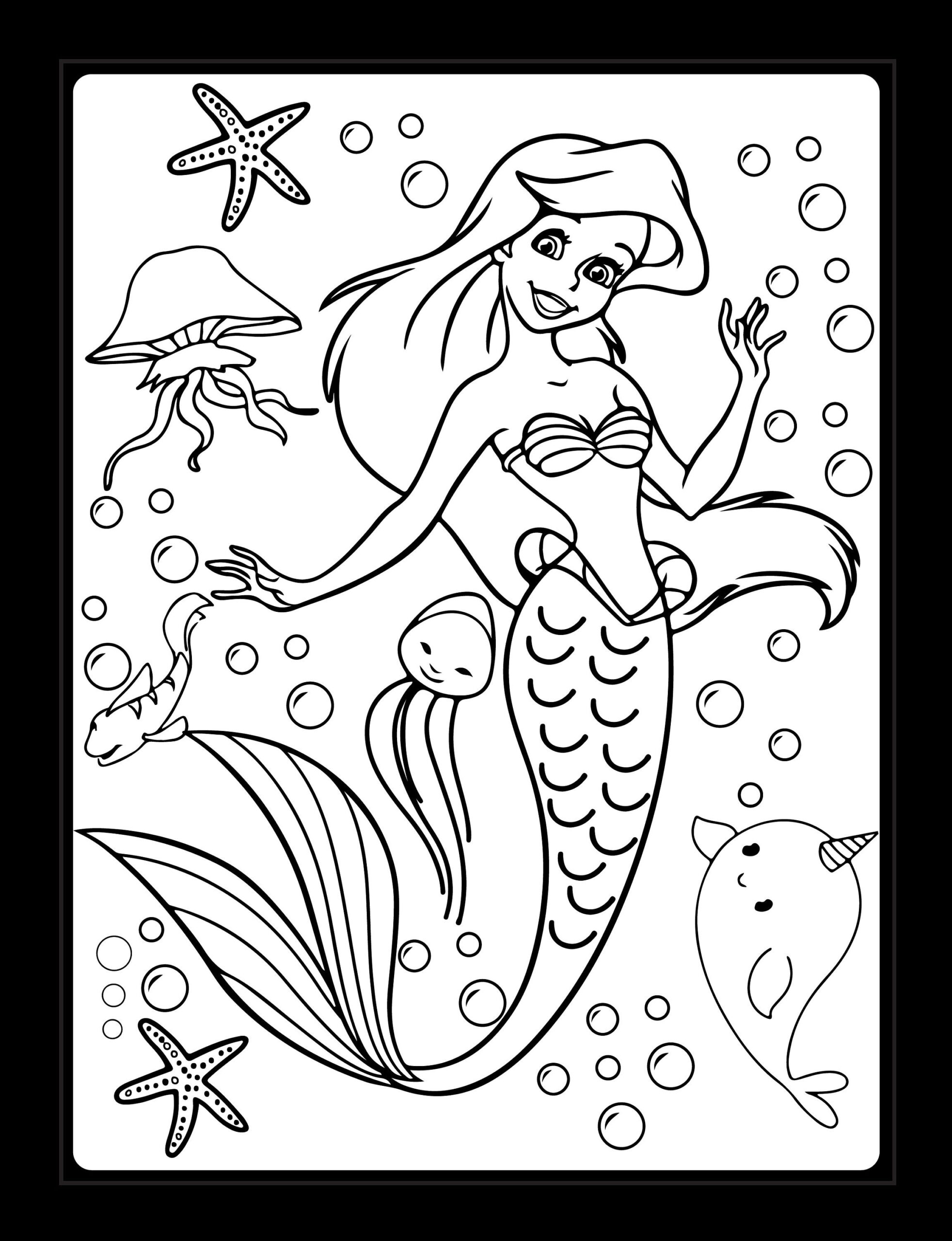 Buy 20 Printable Mermaid Coloring Pages Online In India Etsy Buy 20 Printable Mermaid Coloring Pages Online In India Etsy