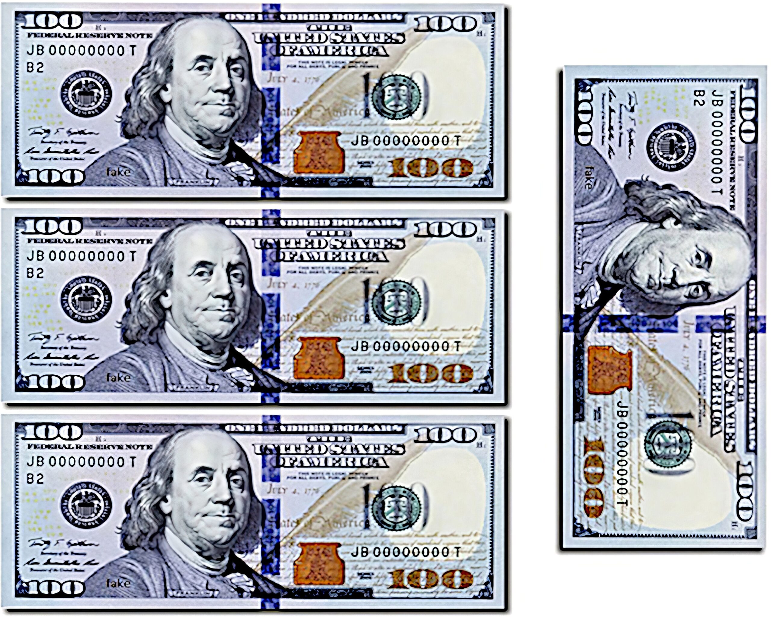 Casino Las Vegas 100 Dollar Bills New Style Birthday Edible 2D Fondant Birthday Cake cupcake Topper D24653 Etsy