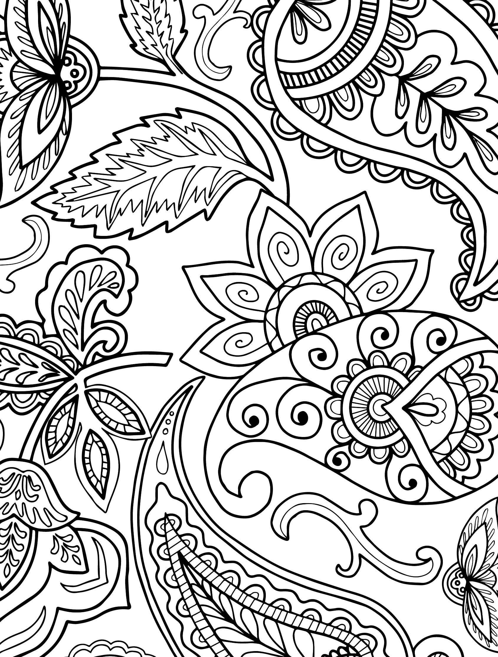 Coloring For Adults Printable