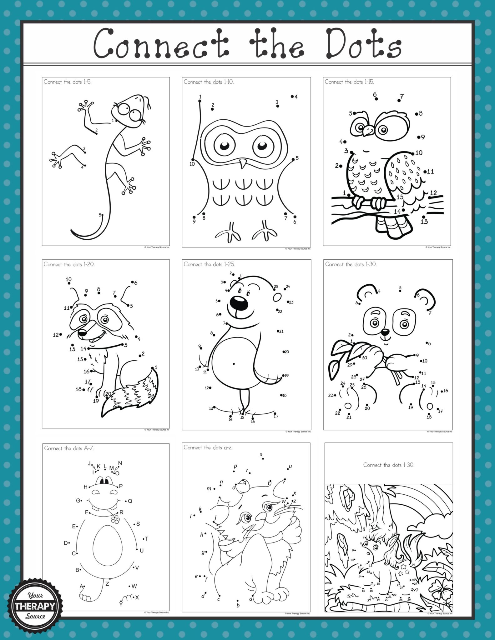 connect the dot printable