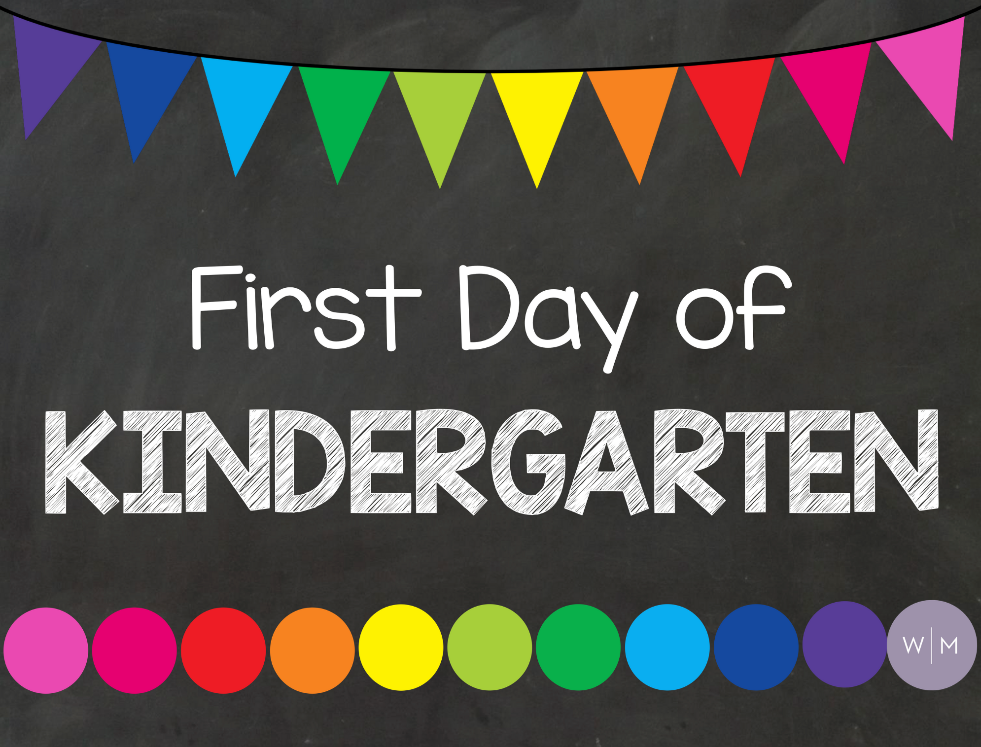 Dear Kindergarten Mama Plus First Day Of K Printable Wichita Mom