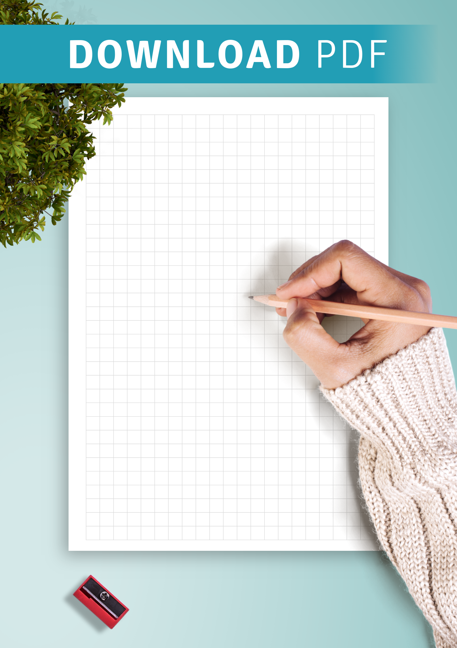 Printable Graph Paper 1/4 Inch