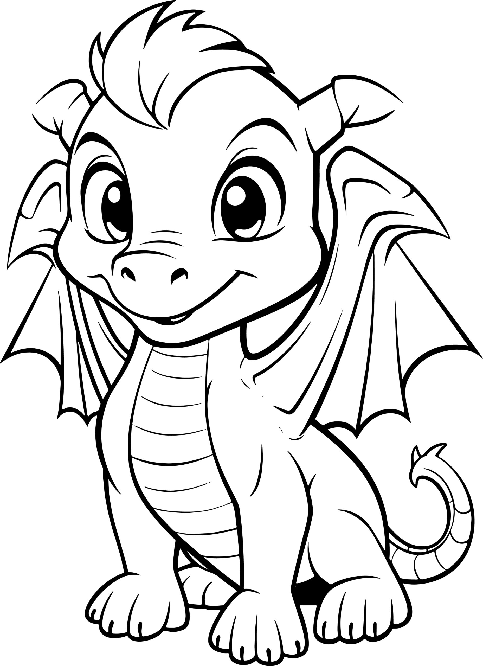 dragon printables coloring sheets