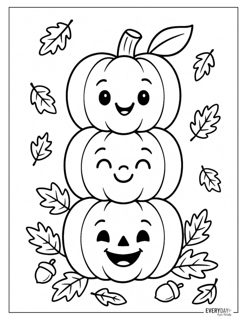 fall pictures to color printable