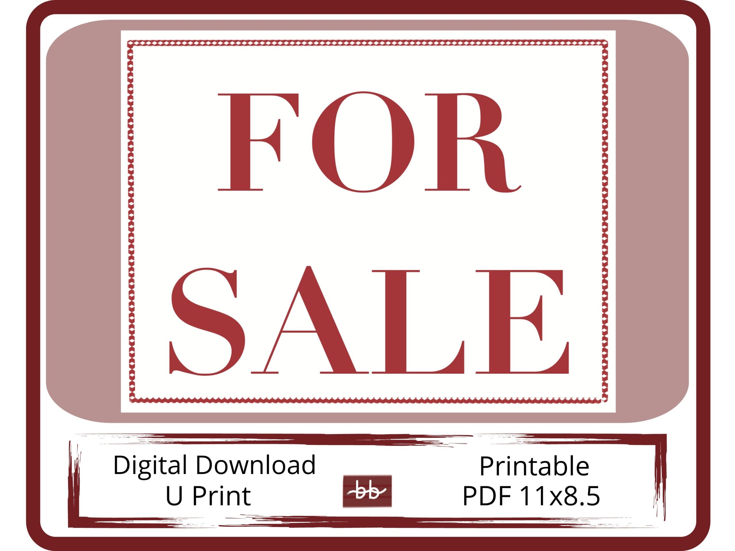 for sale sign to print for sale sign to print