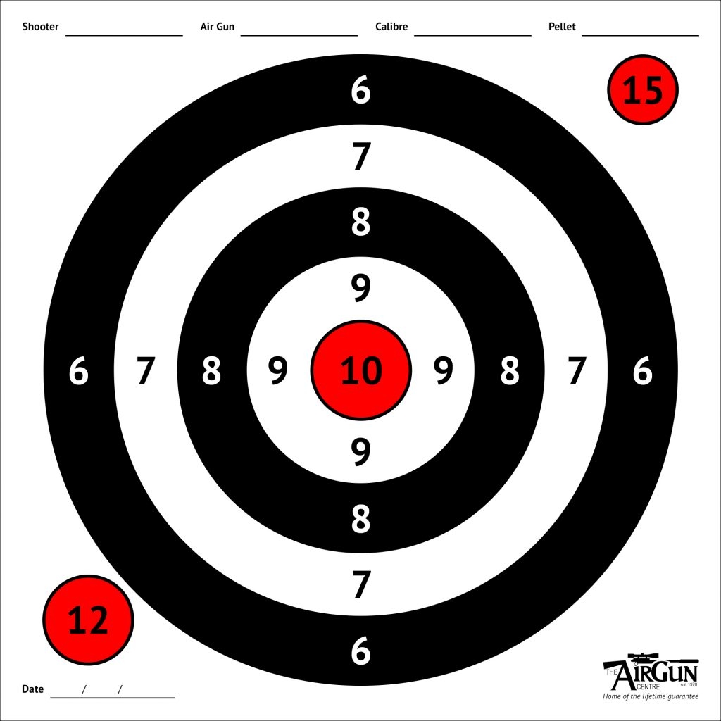 Free Printable Air Rifle Targets A4 17cm 14cm The Airgun Centre Free Printable Air Rifle Targets A4 17cm 14cm The Airgun Centre