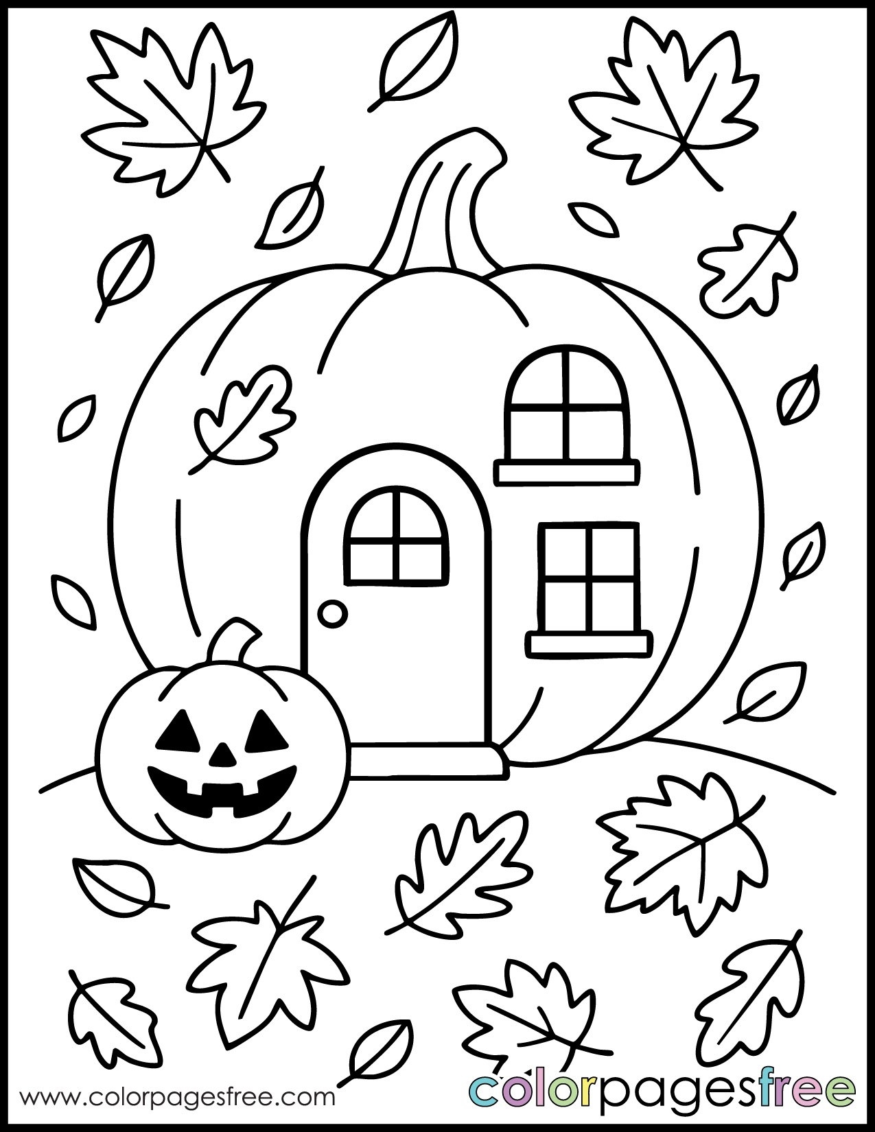 printable pictures to color for halloween