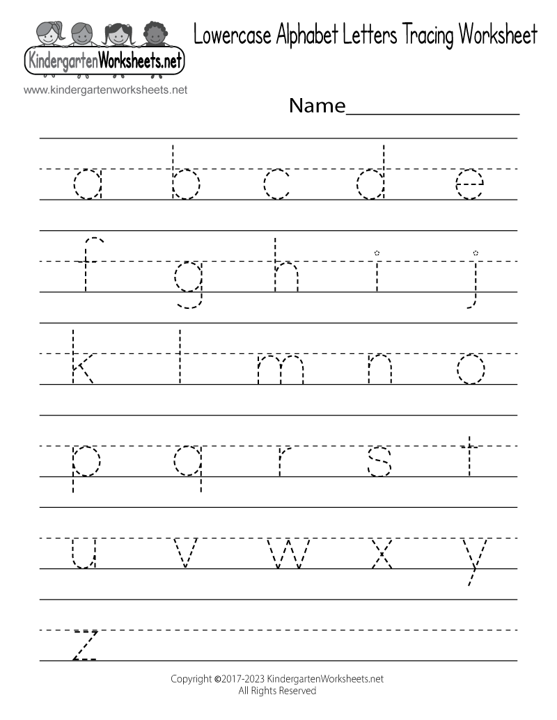 Printable Letter Tracing Worksheets