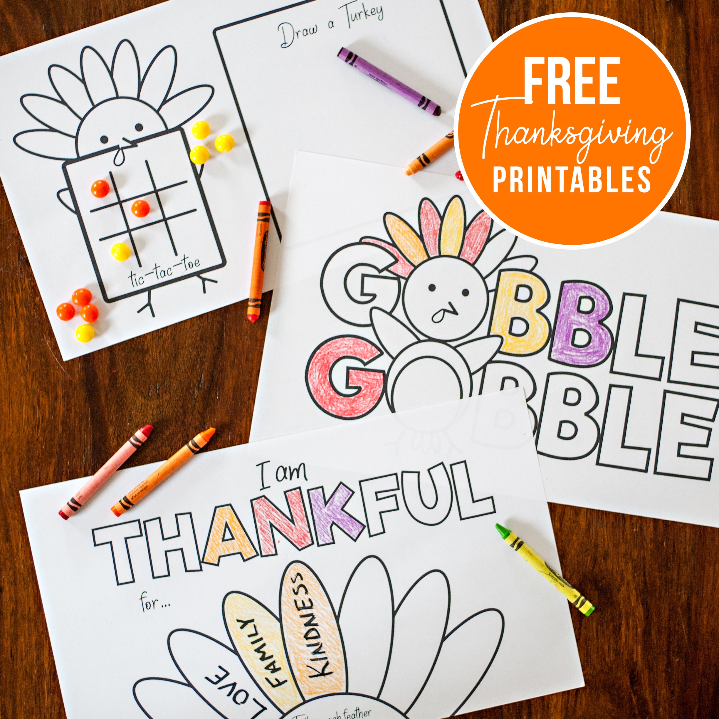 Free Thanksgiving Printables Pretty Plain Janes