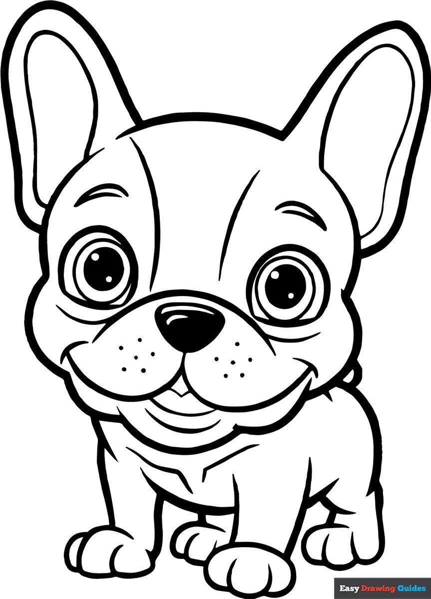 printable puppy coloring pages