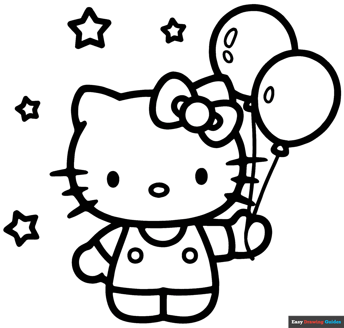 Hello Kitty Sanrio Coloring Pages For Kid 12 Printable Sheets