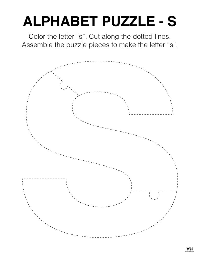 Letter S Worksheets 50 FREE Printables Printabulls