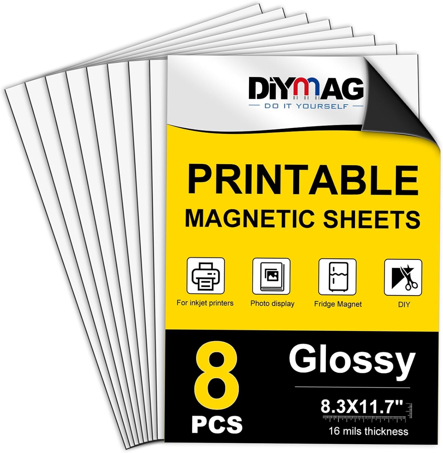 Magnetic Sheet 3 Pack Value Bundle AVE3270 Personal Creations Inkjet Magnet Sheets 8 1 2 X 11 White 5 Pack Printable Magnetic Sheets