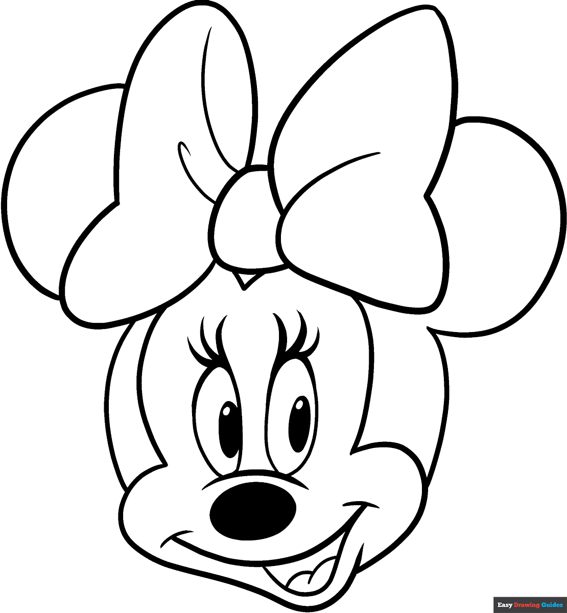 minnie mouse printable coloring pages