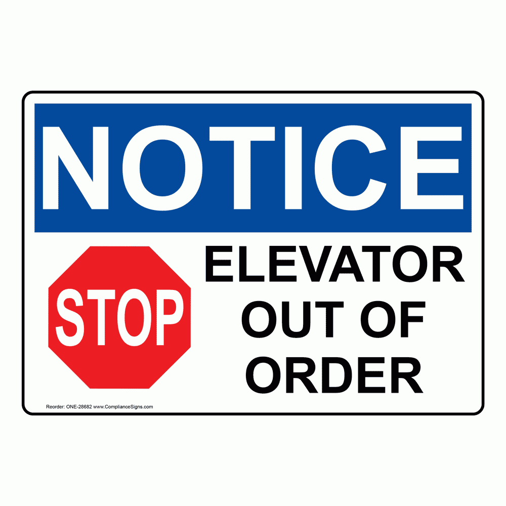 printable out of order sign