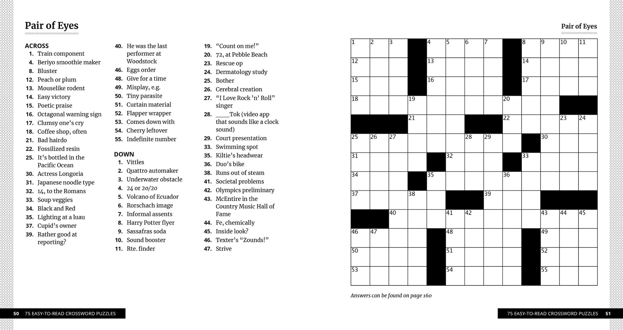 daily commuter crossword puzzle printable