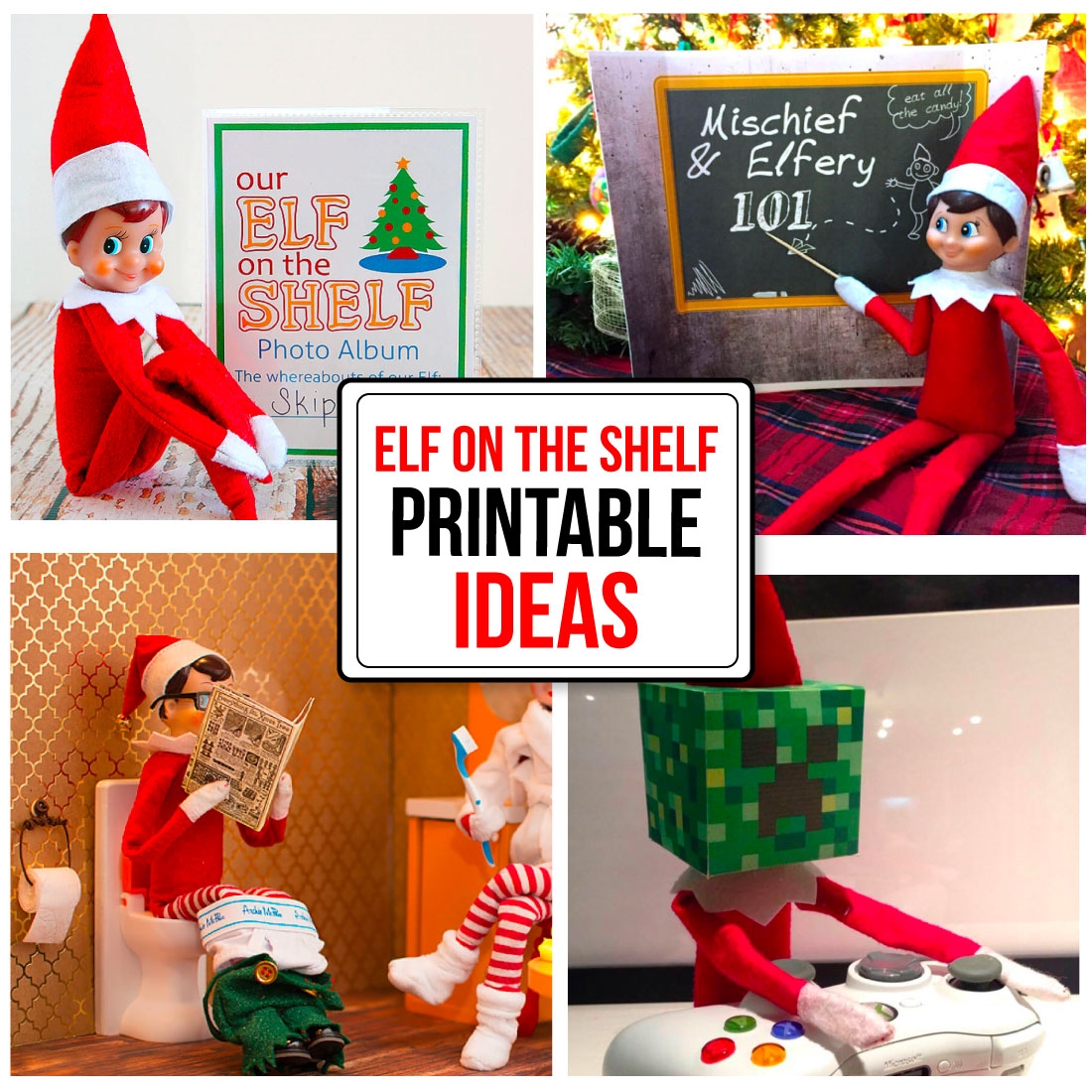 elf on the shelf printable