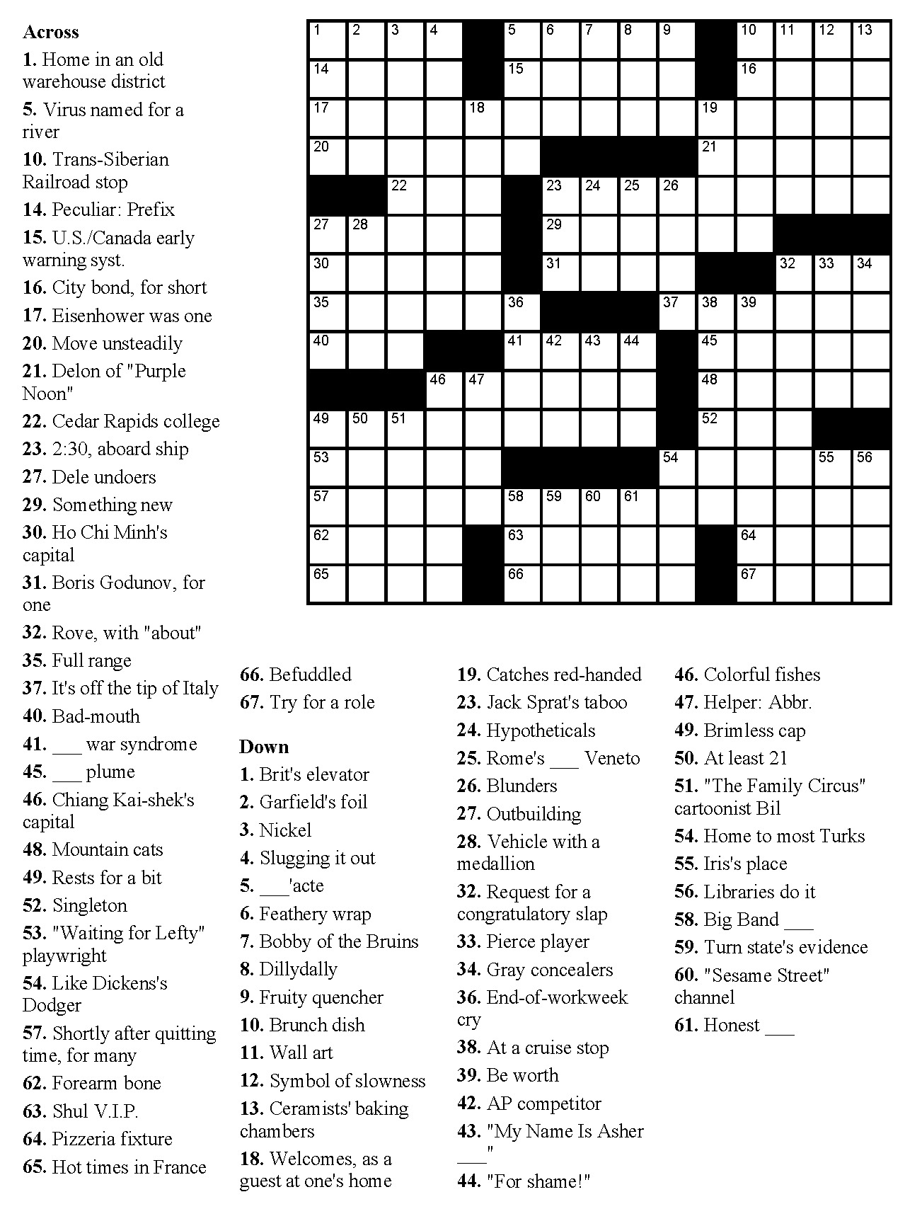 fill it in puzzles free fill it in puzzles free