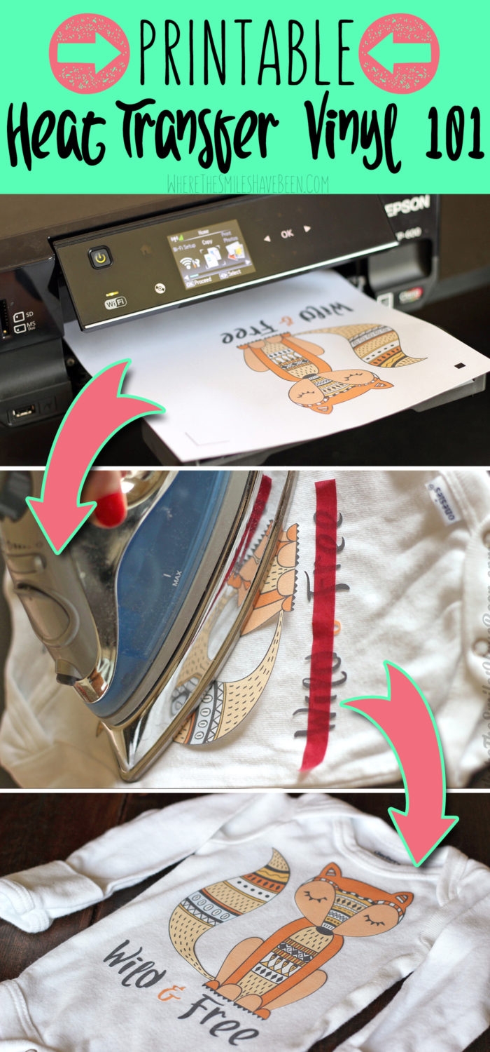 Printable Heat Transfer Vinyl 101 Learn About All The Basics Printable Heat Transfer Vinyl 101 Learn About All The Basics