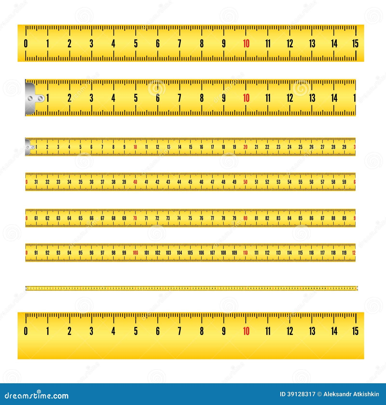 printable meter tape
