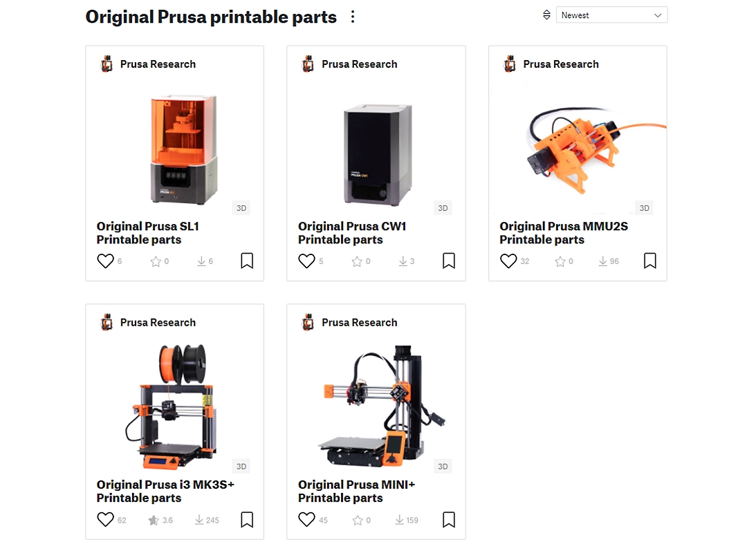 Printable Parts For Original Prusa Prusa Knowledge Base Printable Parts For Original Prusa Prusa Knowledge Base