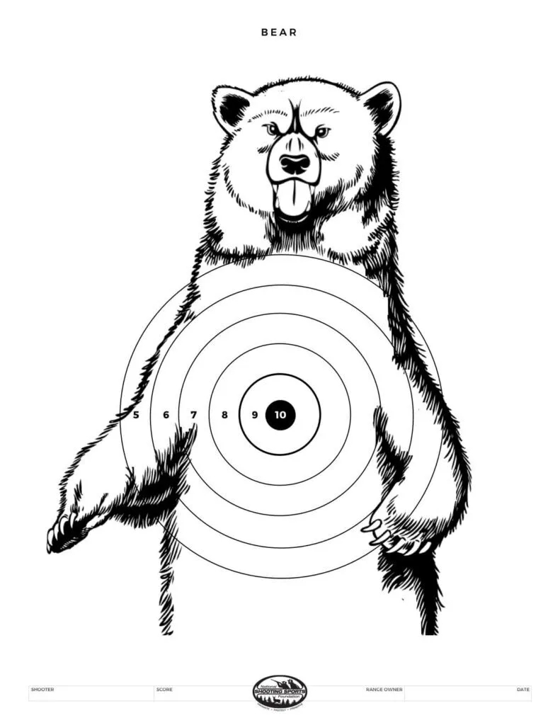 Printable Shooting Targets And Gun Targets