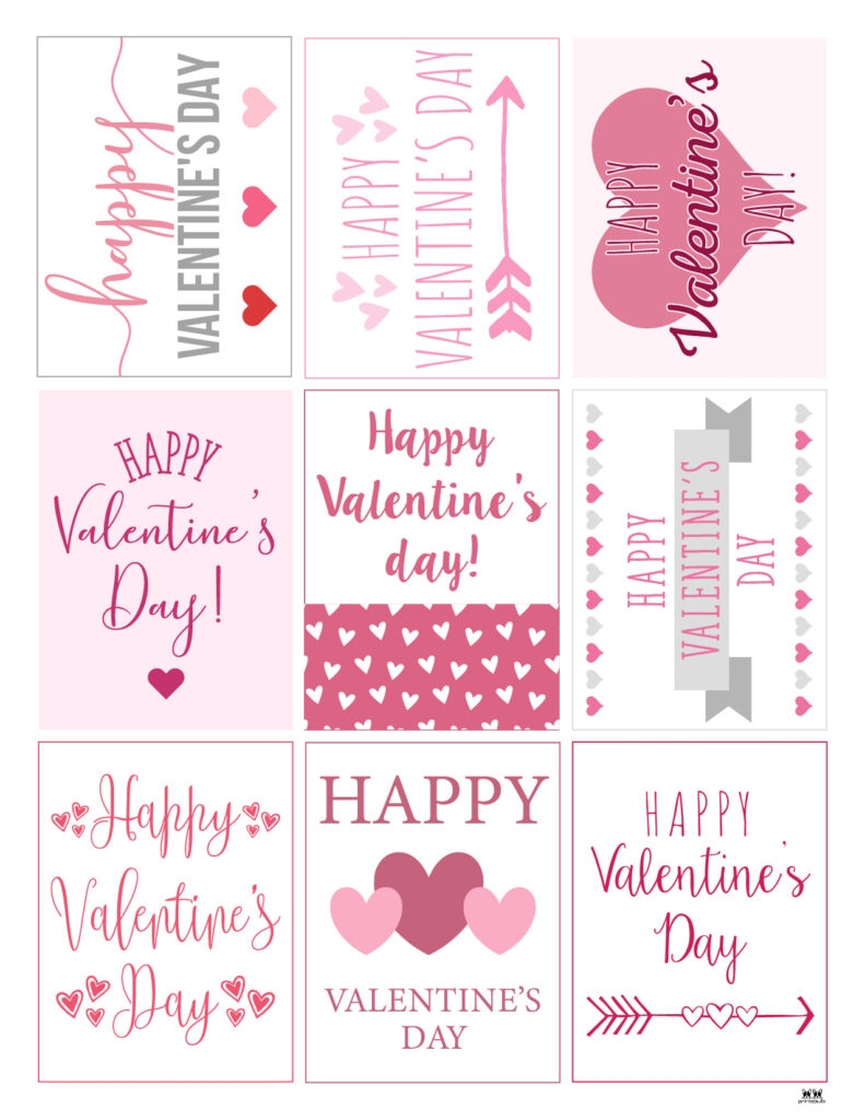 valentines cards printable