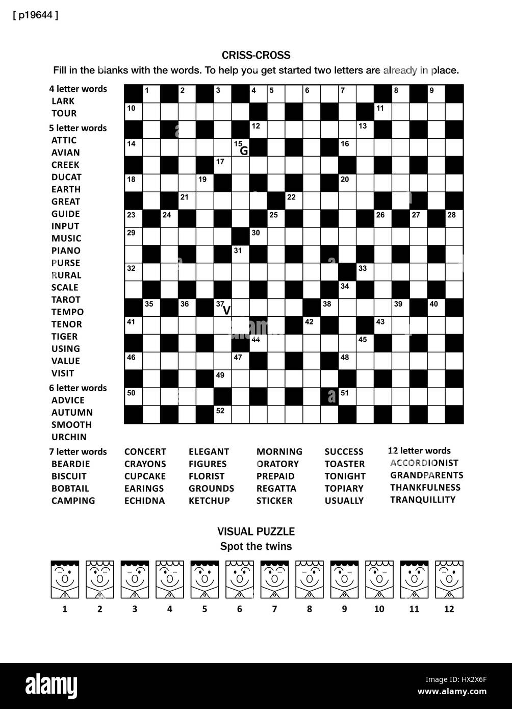 Puzzle Page With Criss cross Word Game And Whimsical Faces Visual Riddle Black And White A4 Or Letter Sized Answers Are On Separate File Stock Vector Image Art Alamy Puzzle Page With Criss cross Word Game And Whimsical Faces Visual Riddle Black And White A4 Or Letter Sized Answers Are On Separate File Stock Vector Image Art Alamy