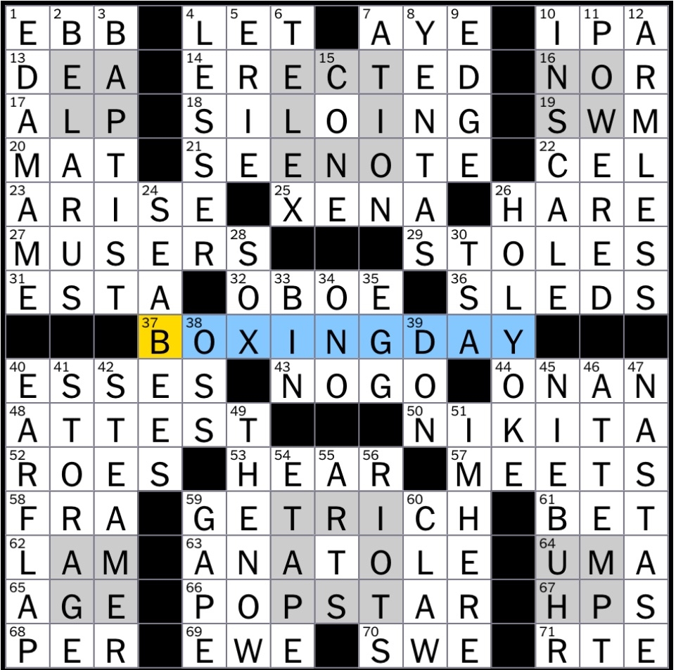 Rex Parker Does The NYT Crossword Puzzle TV Warrior Princess MON 12 26 16 Flexible Flyers Scrubbed As NASA Mission Soviet Premier Khruschev Lobster Diavolo Literary Critic Broyard Theologican Reinhold Who Wrote Serenity Prayer Rex Parker Does The NYT Crossword Puzzle TV Warrior Princess MON 12 26 16 Flexible Flyers Scrubbed As NASA Mission Soviet Premier Khruschev Lobster Diavolo Literary Critic Broyard Theologican Reinhold Who Wrote Serenity Prayer