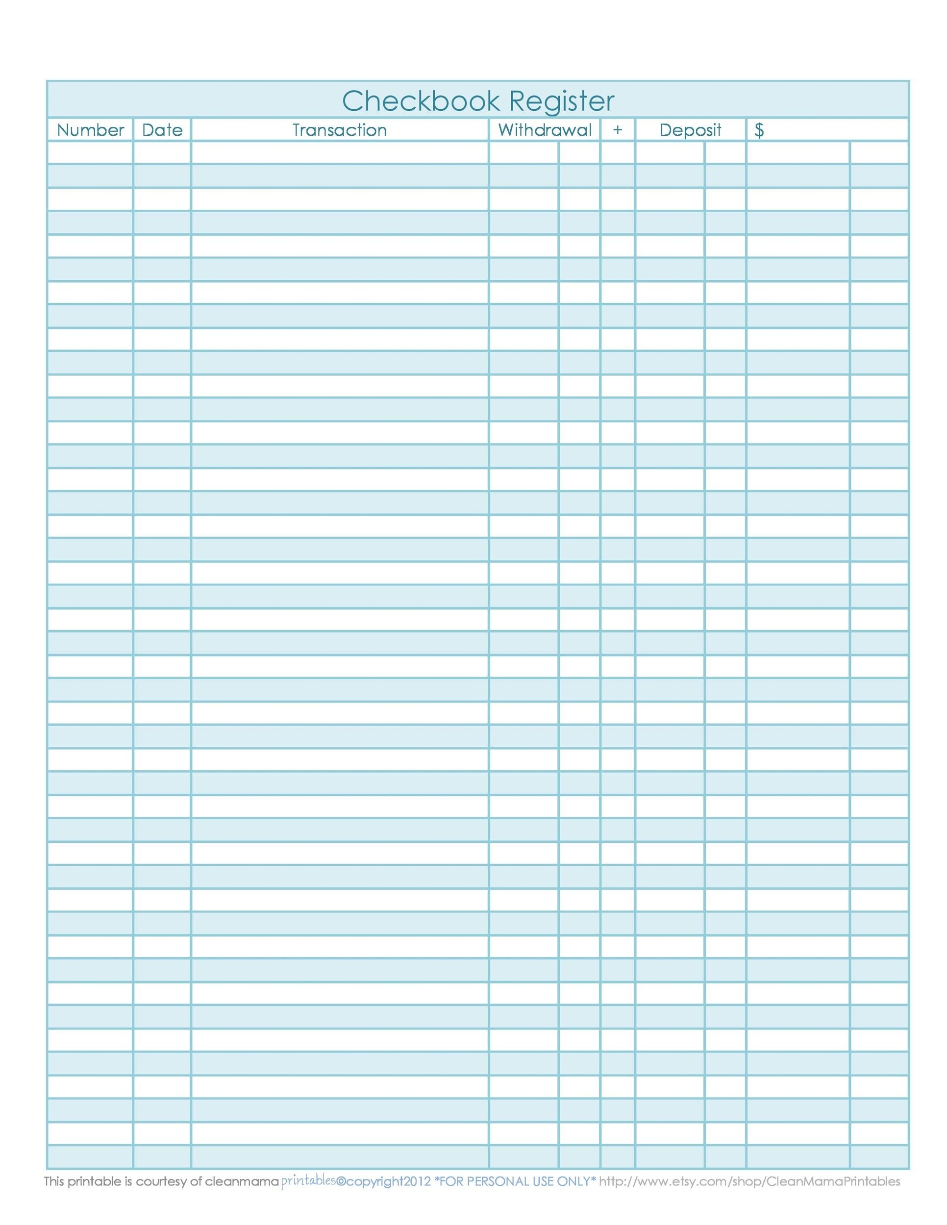 Royal Free Printable Checkbook Register Free Printables Hub POS Cash Registers