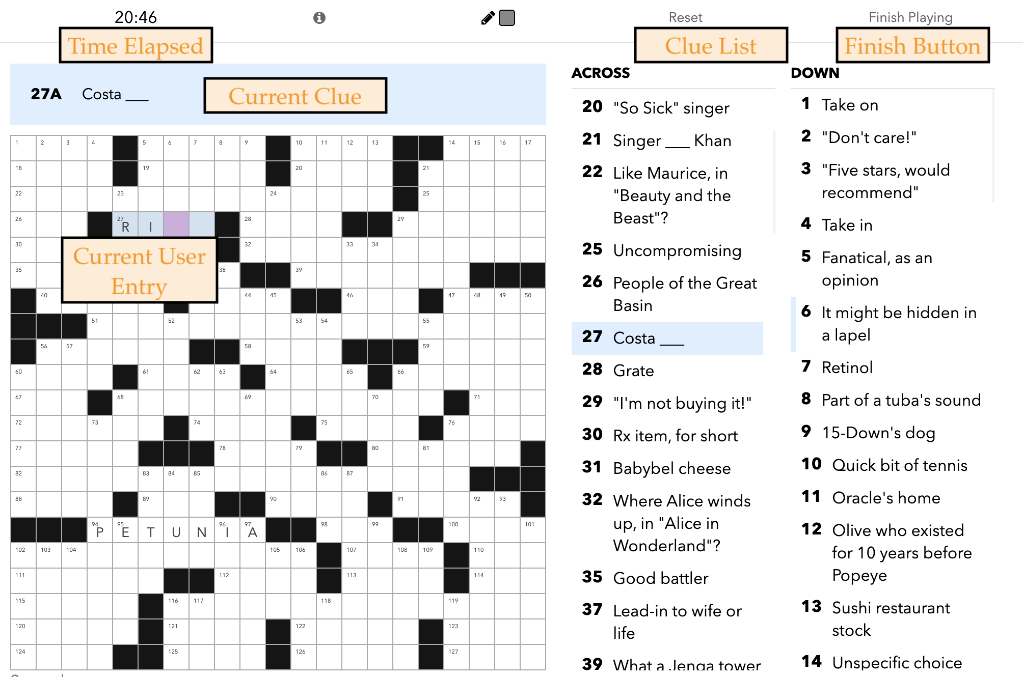 Solve Crossword Puzzles Stanford ILIAD Solve Crossword Puzzles Stanford ILIAD